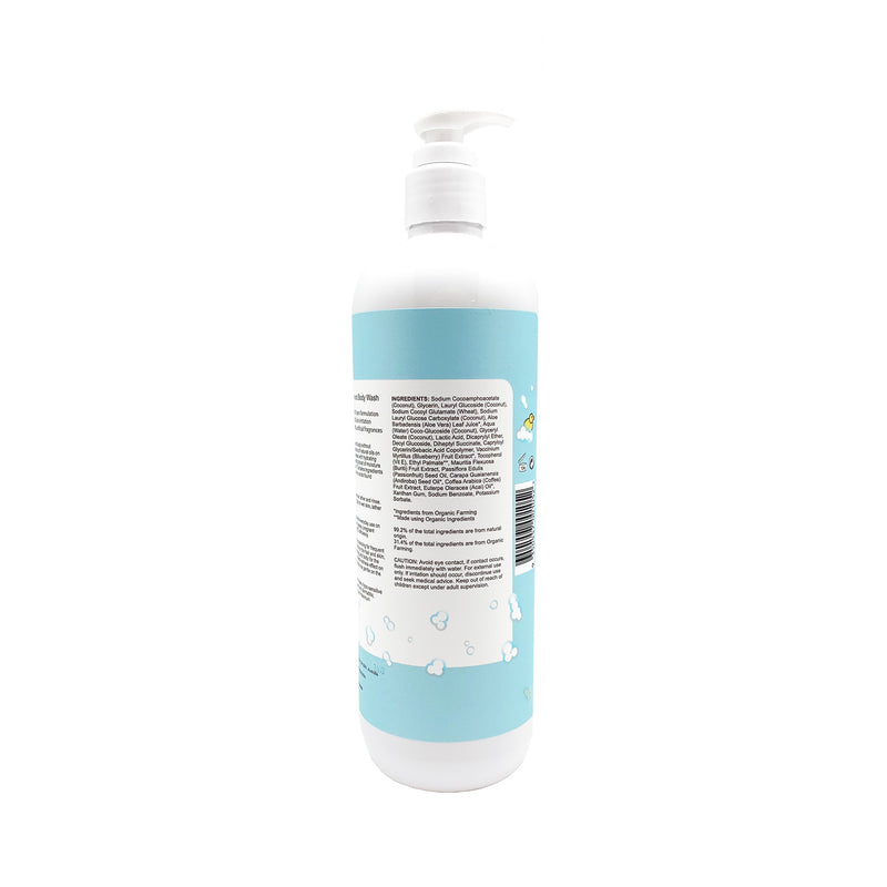 Hypoallergenic Hair & Body Wash 500ml